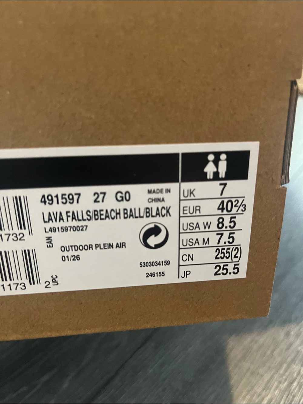 Salomon XT-4 OG Lava Falls/beach ball black U.S. size 8.5 women, 7.5 men New!